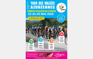 TOUR DES VALLEES AZURENNES 23 - 24 - 25 juin 2026