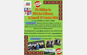 Samedi 17 octobre 17e Edition du DUO des Coëvrons
