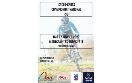 LE 15 NOVEMBRE 2026 EPREUVE TEST sur le CIRCUIT DU CHAMPIONNAT NATIONAL de CYCLO-CROSS 2027